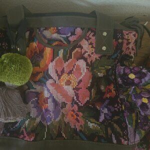 Gorgeous Embroidered Mayan purse